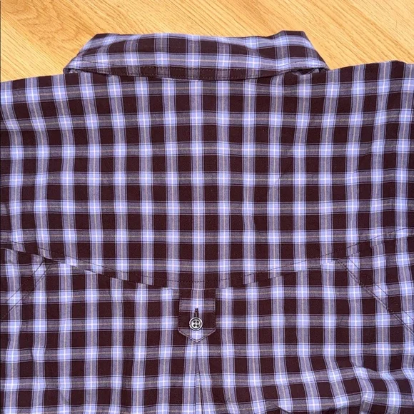 NWT Madewell The Signature Poplin Crop Shirt Size Medium Plaid - Picture 8 of 8